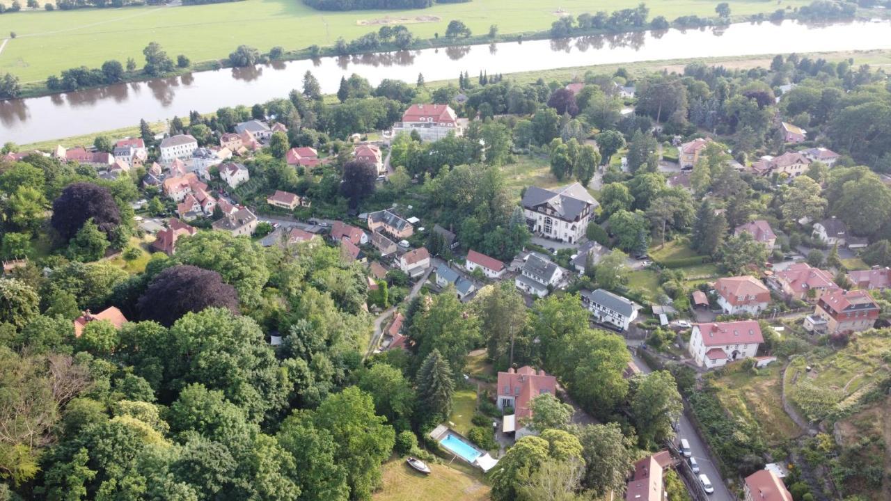 Villa Im Park Wachwitzgrund Dresden Bagian luar foto