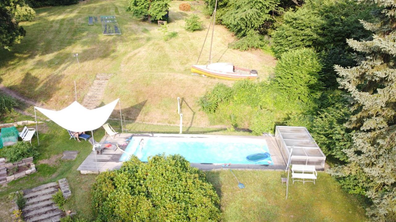 Villa Im Park Wachwitzgrund Dresden Bagian luar foto