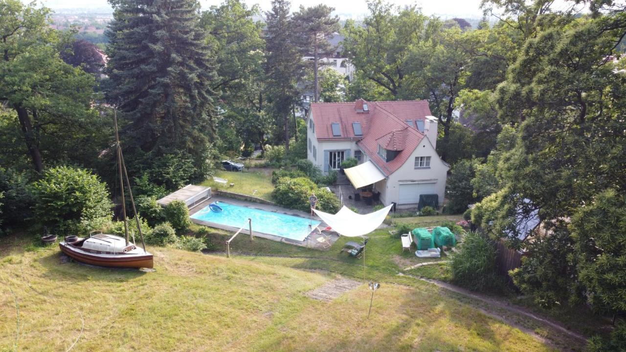 Villa Im Park Wachwitzgrund Dresden Bagian luar foto
