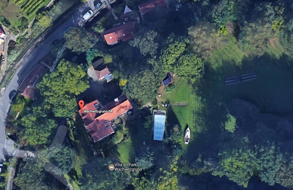 Villa Im Park Wachwitzgrund Dresden Bagian luar foto